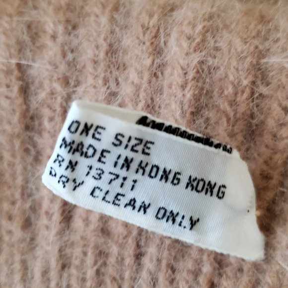 Vintage Tan Lambs Wool Berate main image 5
